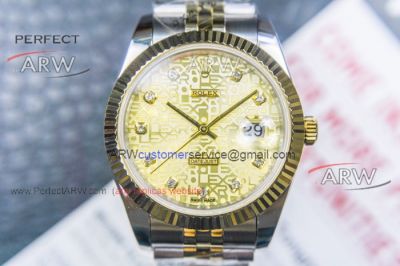 Perfect Replica NS Factory Rolex Datejust II 41mm Gold Dial Copy Watch